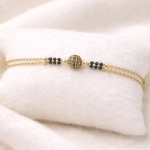 Elegant Black Bead Bracelet for Daily Wear